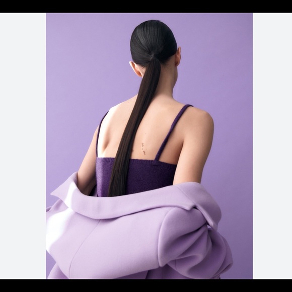 ZARA Bloggers Fav Wool Blend Beaded Knit Top - Picture 6 of 12